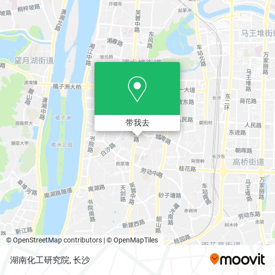 湖南化工研究院地图