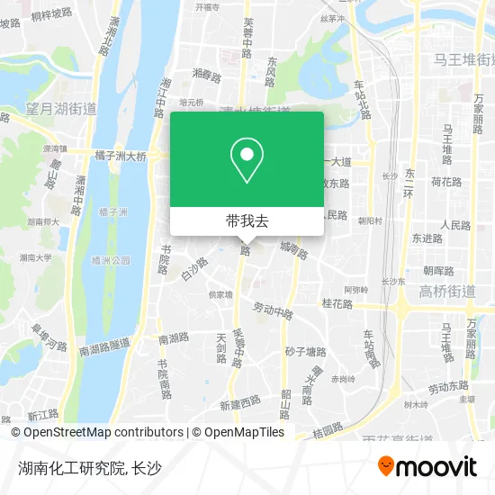 湖南化工研究院地图