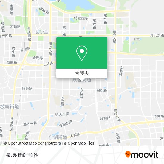 泉塘街道地图