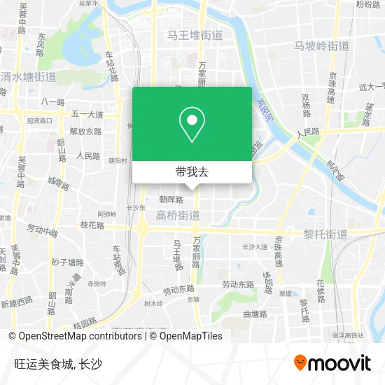 旺运美食城‎地图