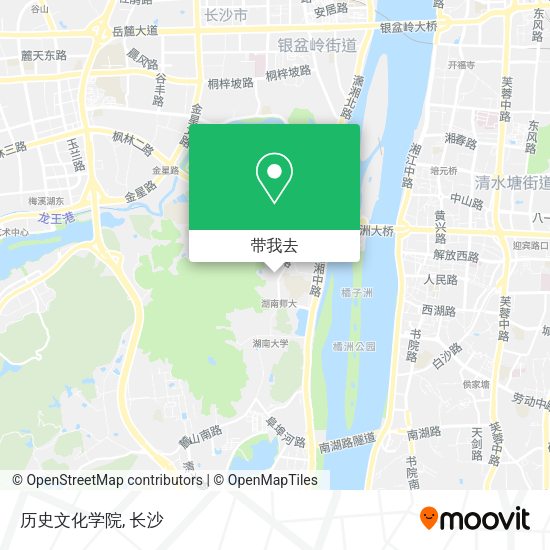 历史文化学院地图