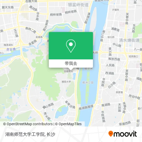 湖南师范大学工学院地图