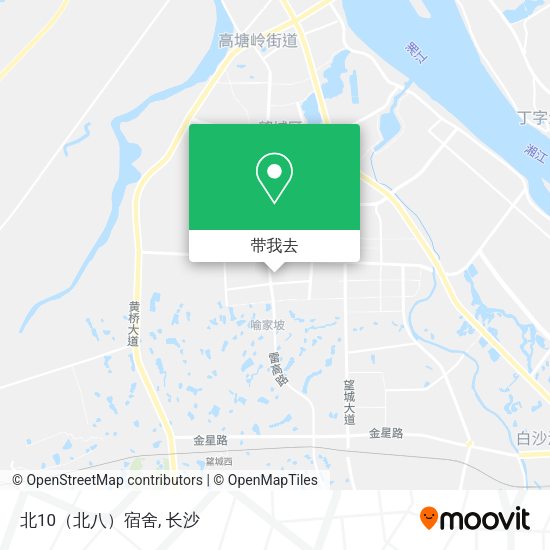 北10（北八）宿舍地图