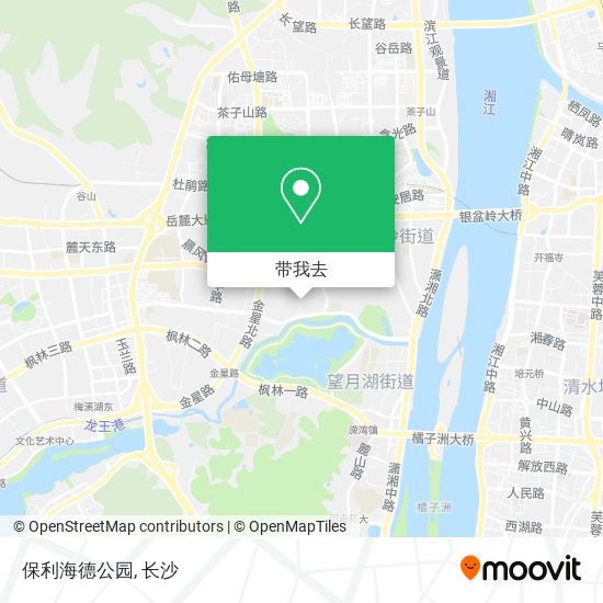 保利海德公园地图