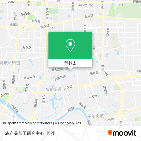 农产品加工研究中心地图