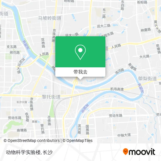 动物科学实验楼地图