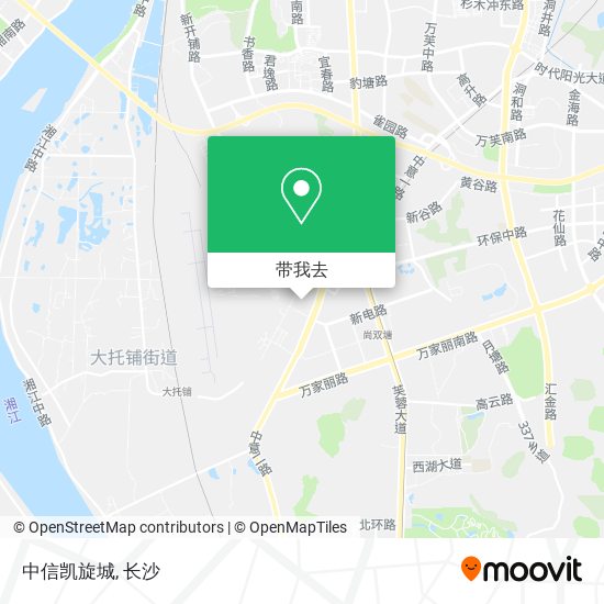 中信凯旋城地图