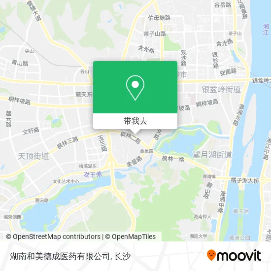 湖南和美德成医药有限公司地图