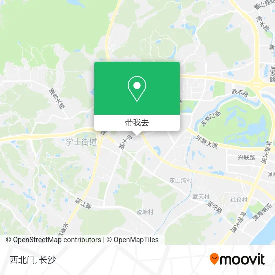 西北门地图