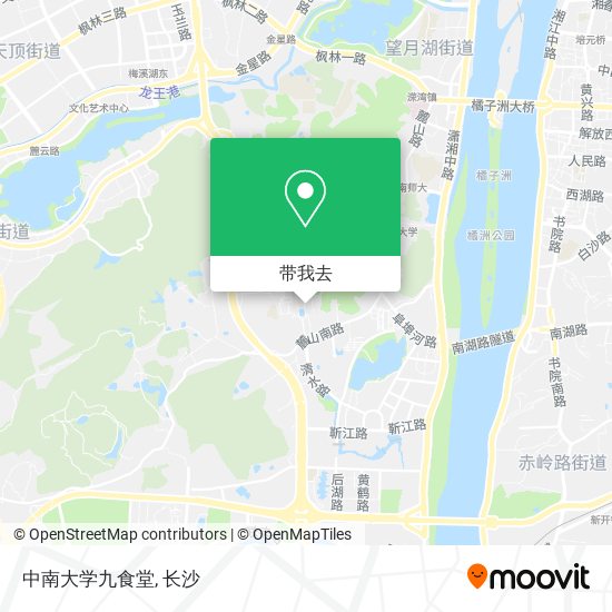 中南大学九食堂地图