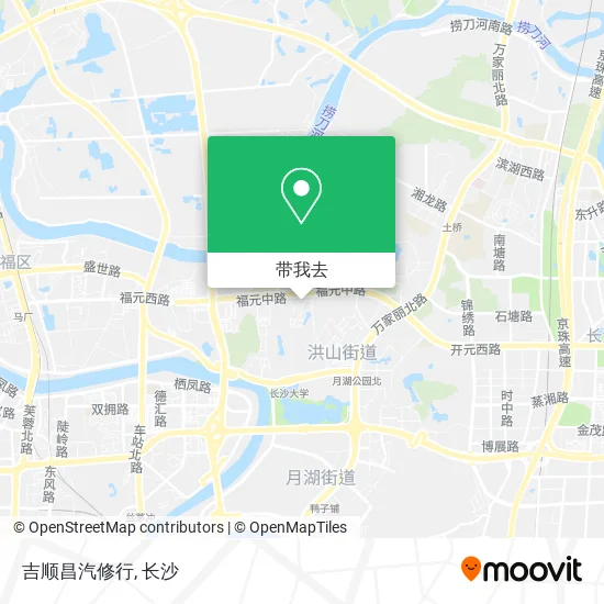 吉顺昌汽修行地图