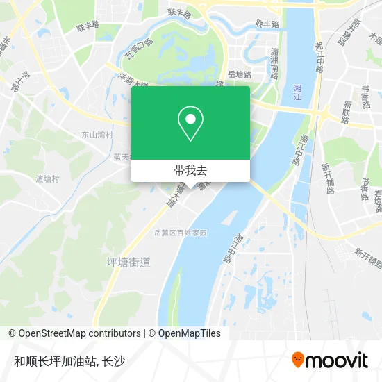 和顺长坪加油站地图