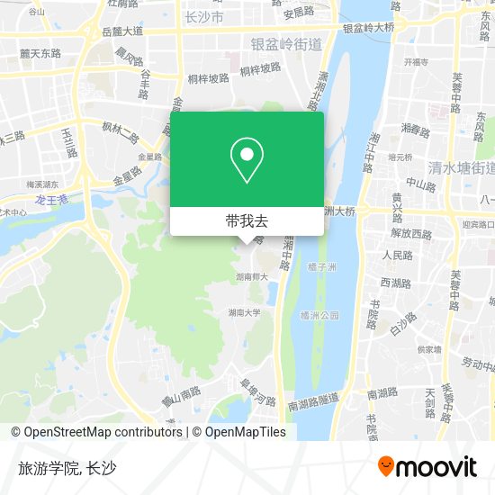 旅游学院地图