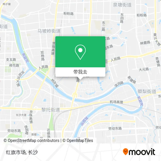 红旗市场地图