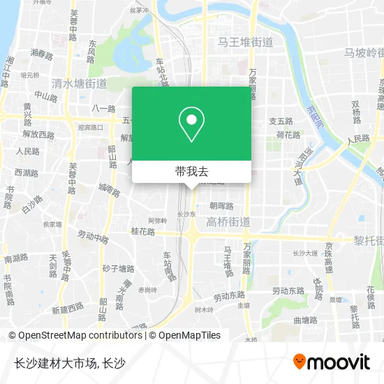 长沙建材大市场地图