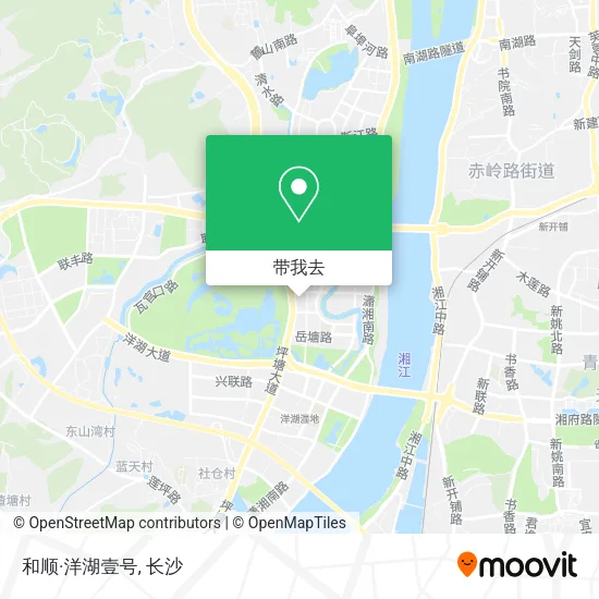 和顺·洋湖壹号地图