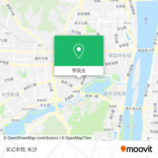 吴记衣馆地图