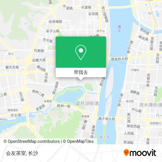 会友茶室地图