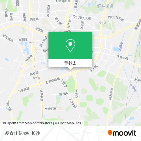 磊鑫佳苑4栋地图