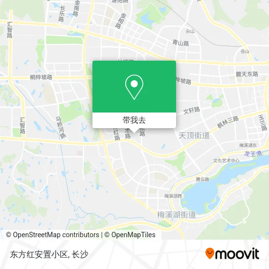 东方红安置小区地图