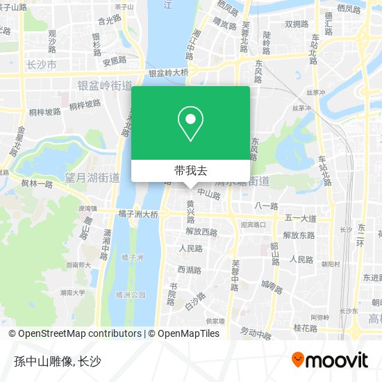 孫中山雕像地图