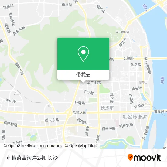 卓越蔚蓝海岸2期地图