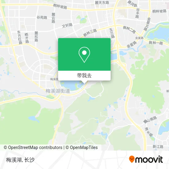 梅溪湖地图