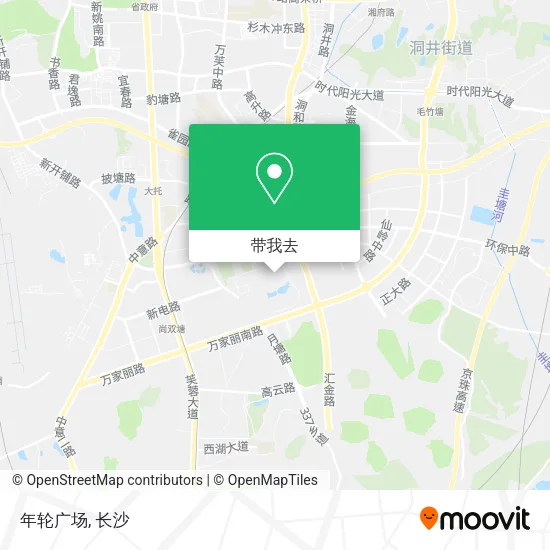 年轮广场地图