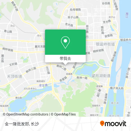 金一隆批发部地图