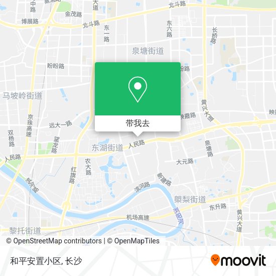 和平安置小区地图