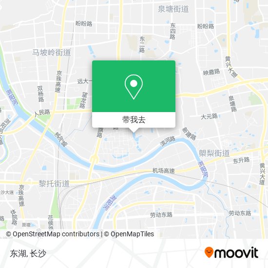 东湖地图
