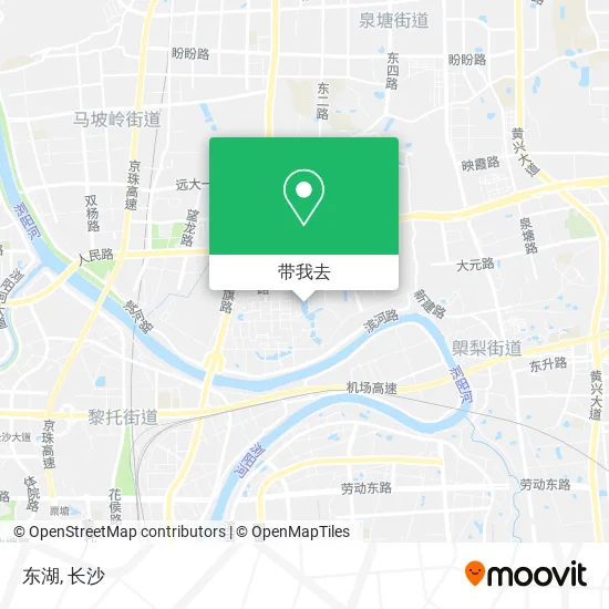 东湖地图