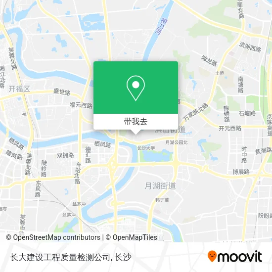 长大建设工程质量检测公司地图