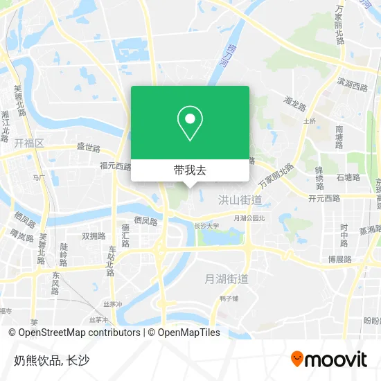 奶熊饮品地图
