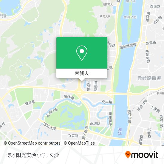 博才阳光实验小学地图