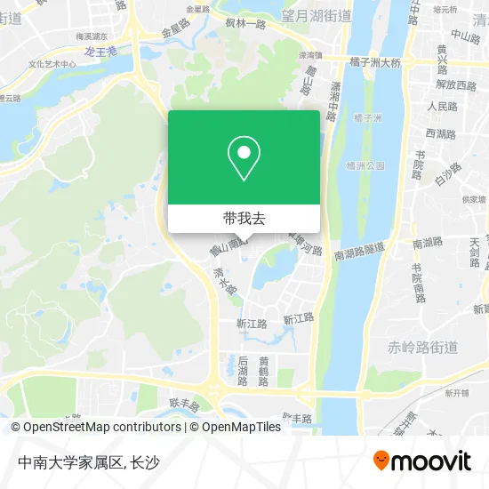 中南大学家属区地图