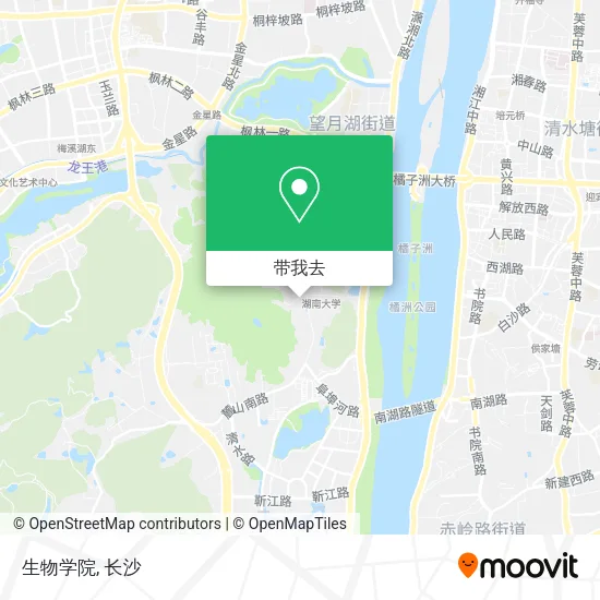 生物学院地图