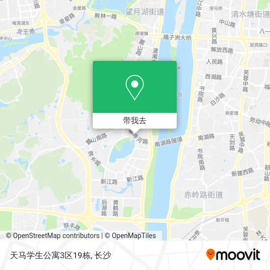 天马学生公寓3区19栋地图