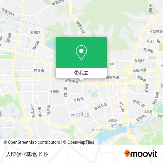 人印创业基地地图