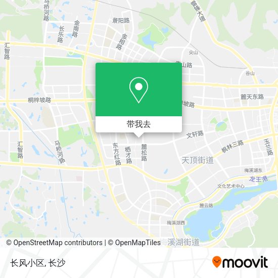 长风小区地图