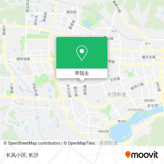 长风小区地图
