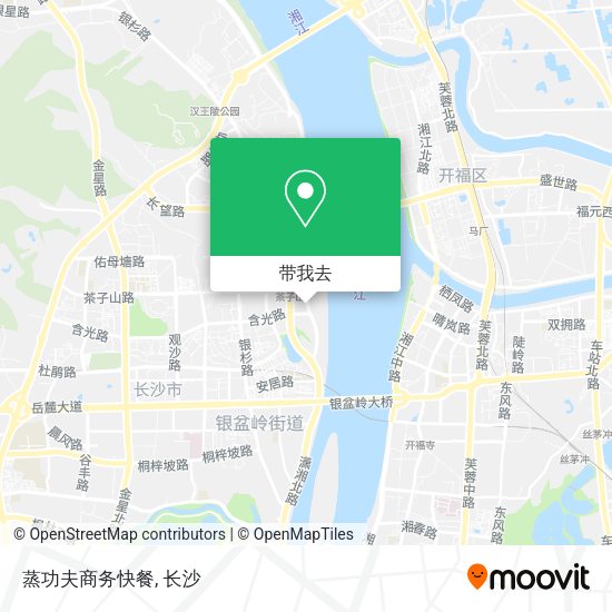 蒸功夫商务快餐地图