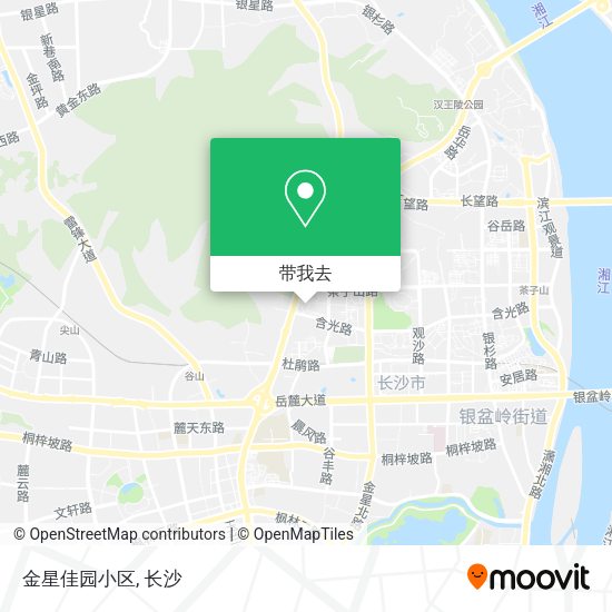 金星佳园小区地图
