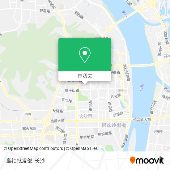 赢祯批发部地图