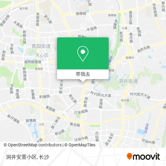 洞井安置小区地图