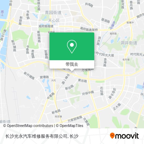 长沙光永汽车维修服务有限公司地图