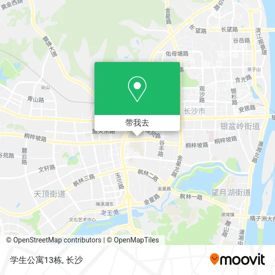 学生公寓13栋地图
