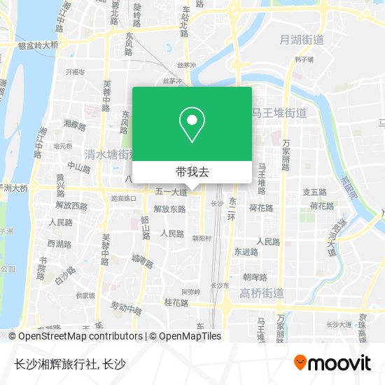 长沙湘辉旅行社地图