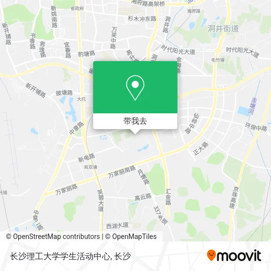 长沙理工大学学生活动中心地图