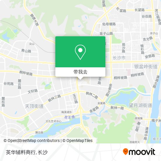 英华辅料商行地图